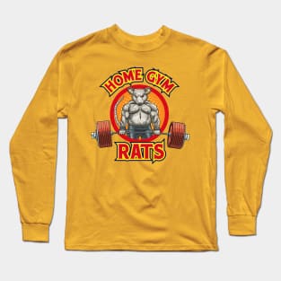 Power Home Gym Rat Long Sleeve T-Shirt